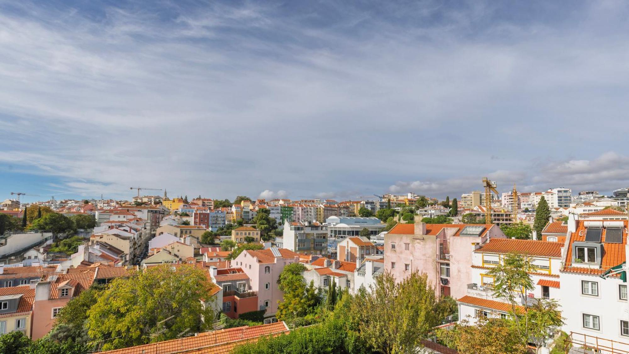 Sunny Design Apt In Praca Das Flores By Lovelystay Lisboa Eksteriør billede