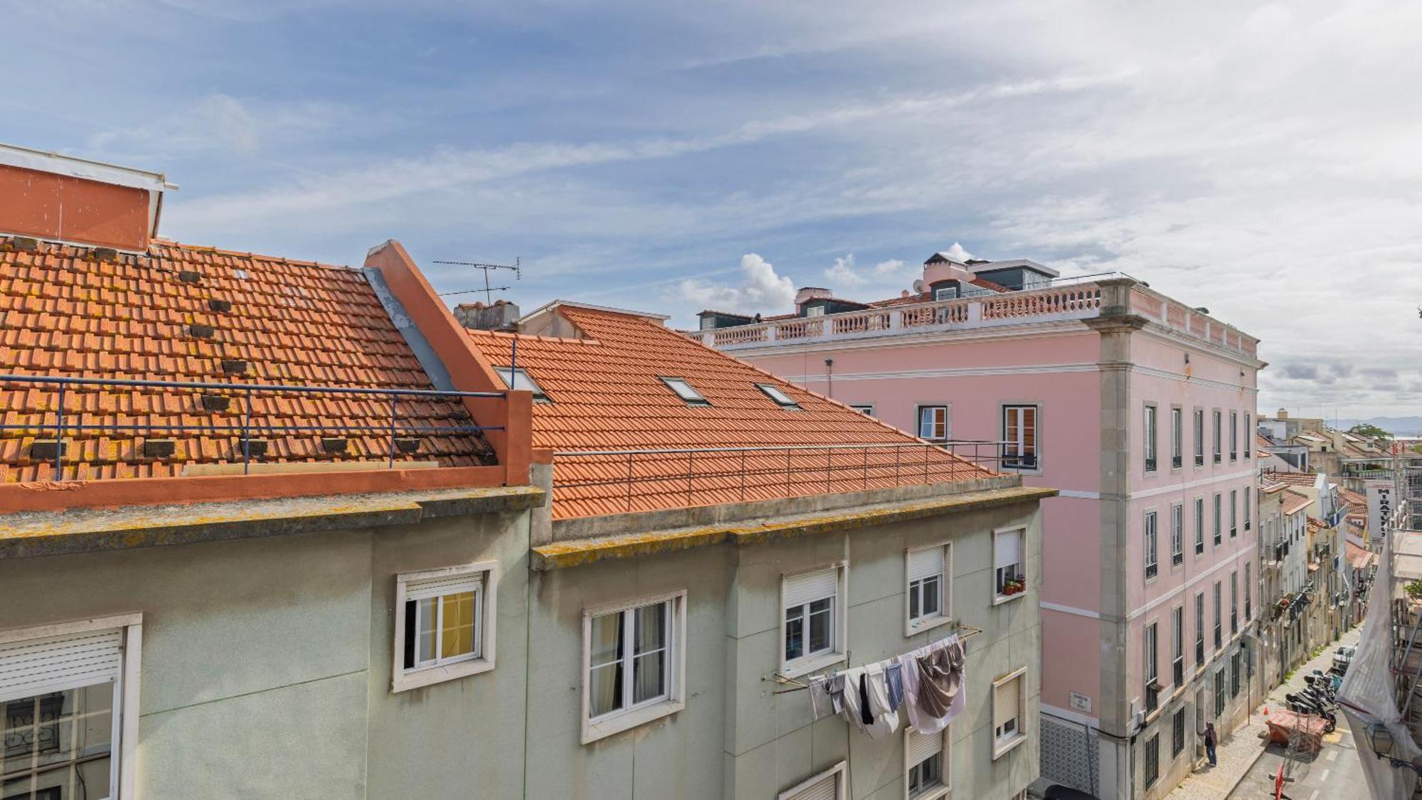 Sunny Design Apt In Praca Das Flores By Lovelystay Lisboa Eksteriør billede