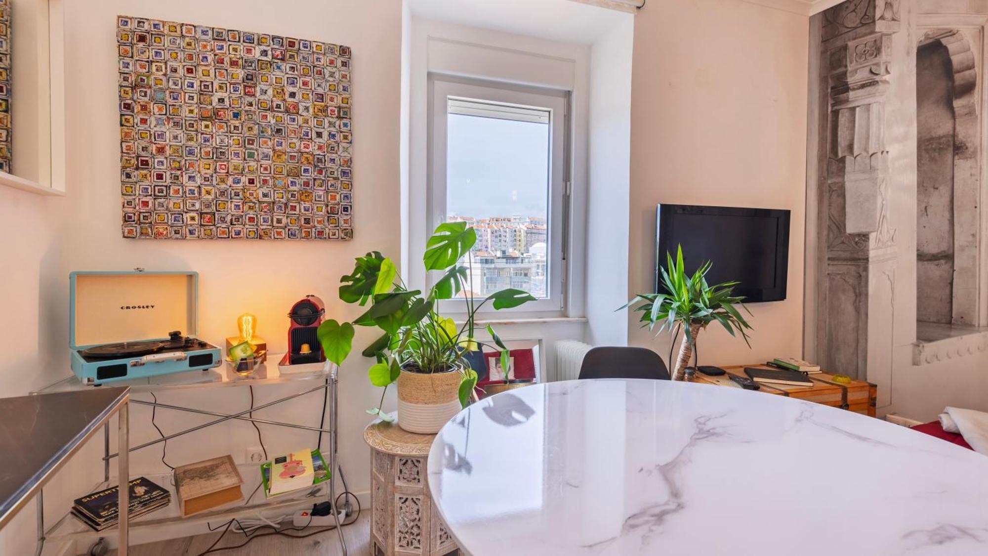 Sunny Design Apt In Praca Das Flores By Lovelystay Lisboa Eksteriør billede